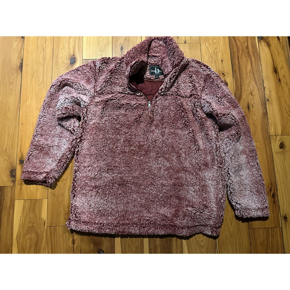 Boxercraft Sherpa Fleece Size 2XL, Quarter-Zip Jacket - Wine - Used - Picture 1 of 3